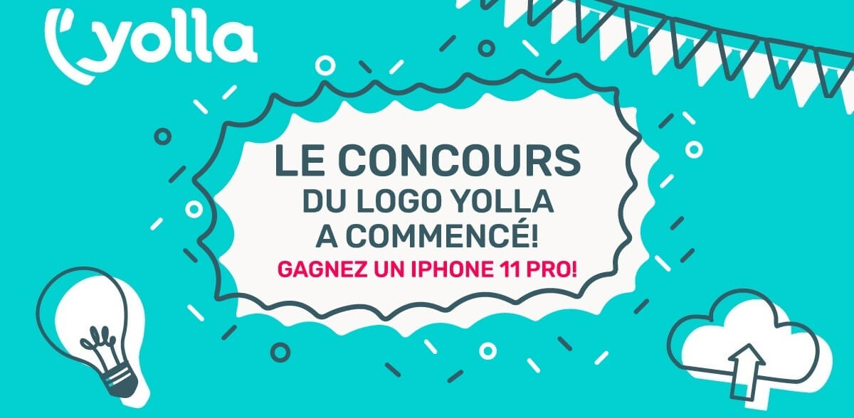Concours de logo Yolla – Gagnez un iPhone 11 Pro !